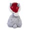 Roman 8.0 Inch Rudolph Pudgy Pals Christmas Figurine , Lighted Christmas Decor Red Nose Reindeer